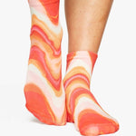 pointe studio Pink Melt ankle grip sock