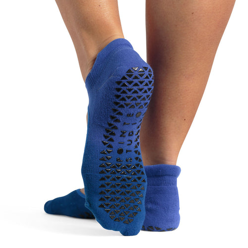 Pointe Studio Nina grip sock blue teal