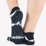 pointe studio shibori strap grip socks