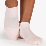 pointe studio union grip sock baby pink blush