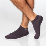 Shashi sock full foot regular toe basics just for men nine iron gray