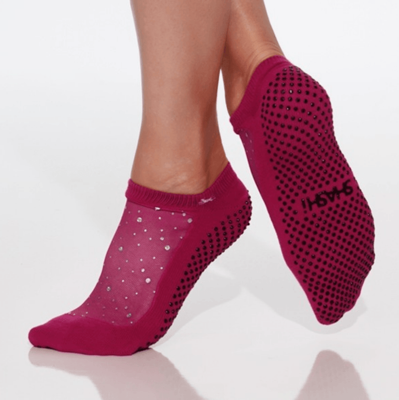 Shashi Sparkly Star Grip Socks – SIMPLYWORKOUT