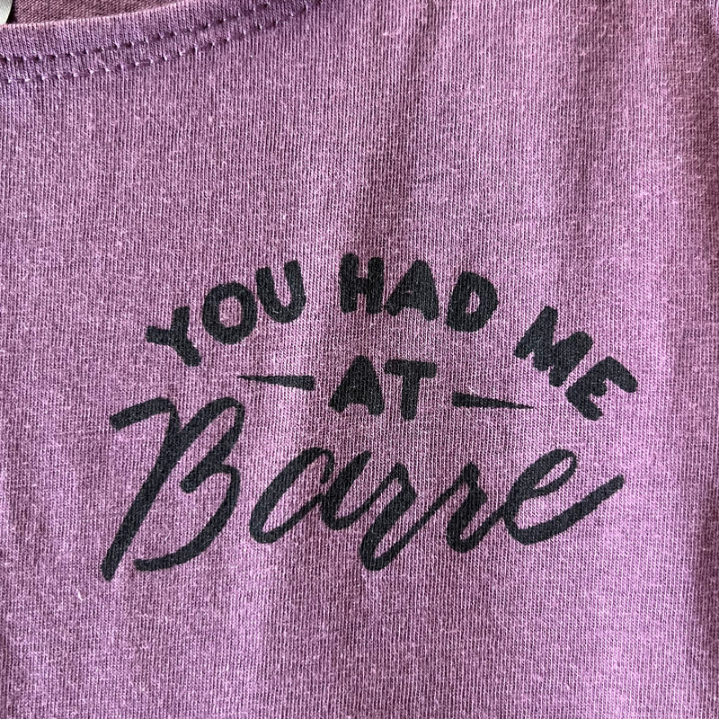 You Had Me at Barre Strappy Tank