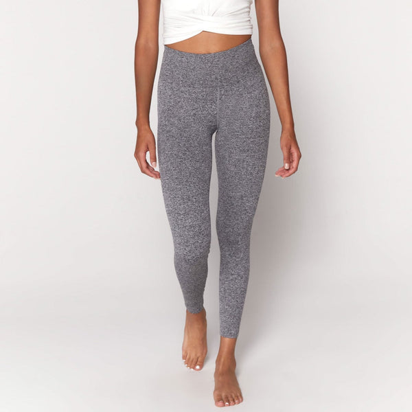 Spiritual Gangster Love Sculpt Seamless Legging - Heather Grey