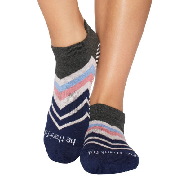 sticky be be thankful Betty indigo grip socks