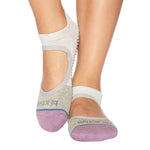 Be Active - Mary Jane Powder Grip Socks (Barre / Pilates)