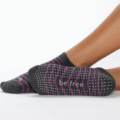 Sticky Be Be Free - Bridget Sangria Grip Socks