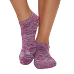 sticky be grip socks marbled aria purple
