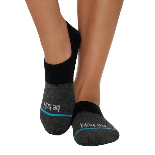 Sticky Be Be Bold No Show- Quinn Sparrow Grip Sock
