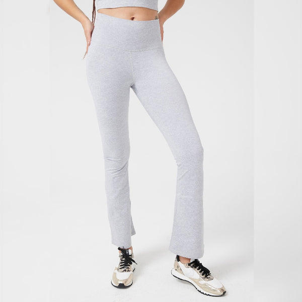 Terez Collegiate Gray TLC Flare Leggings