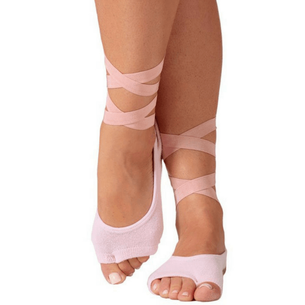 the toeless honey grip sock in pink by luckyhoney