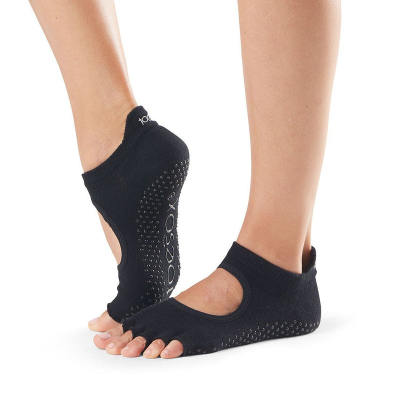 Bellarina Half Toe Grip Socks black