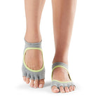 Bellarina Half Toe Grip Socks heather gray