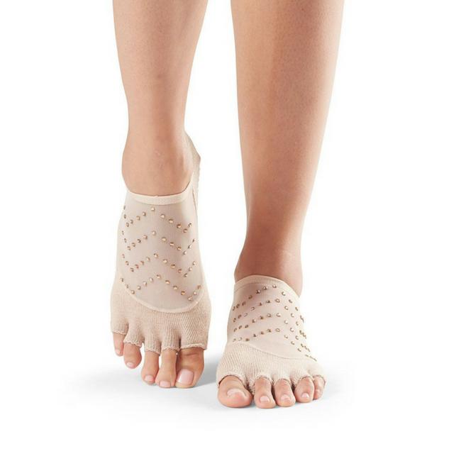 Luna Half Toe Grip Socks - Grip Socks (Barre / Pilates / Yoga)
