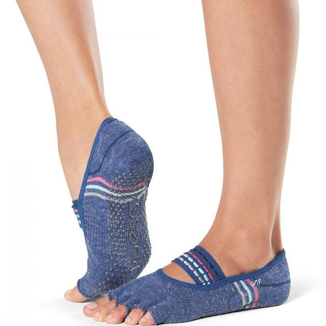  toesox Calcetines Grip Pilates Barre – Tobillera antideslizante  para yoga y ballet : Ropa, Zapatos y Joyería