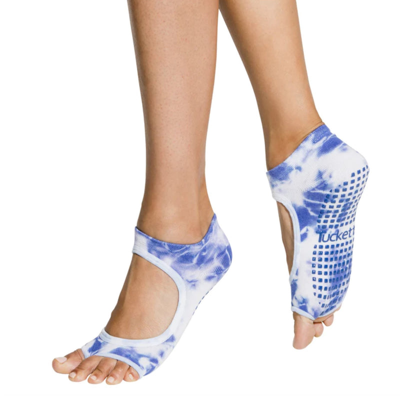 Allegro Tie Dye Grip Socks 3 Pack - Tucketts - simplyWORKOUT
