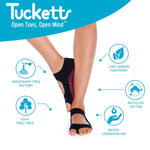 tucketts 3 pack Allegro Grip Socks tie dye