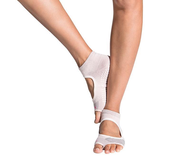 Allegro Grip Sock (Barre / Pilates) - SIMPLYWORKOUTtuckers allegro blush leopard grip socks