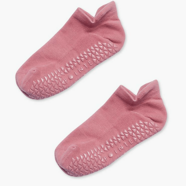 pointe studio grip sock pink union